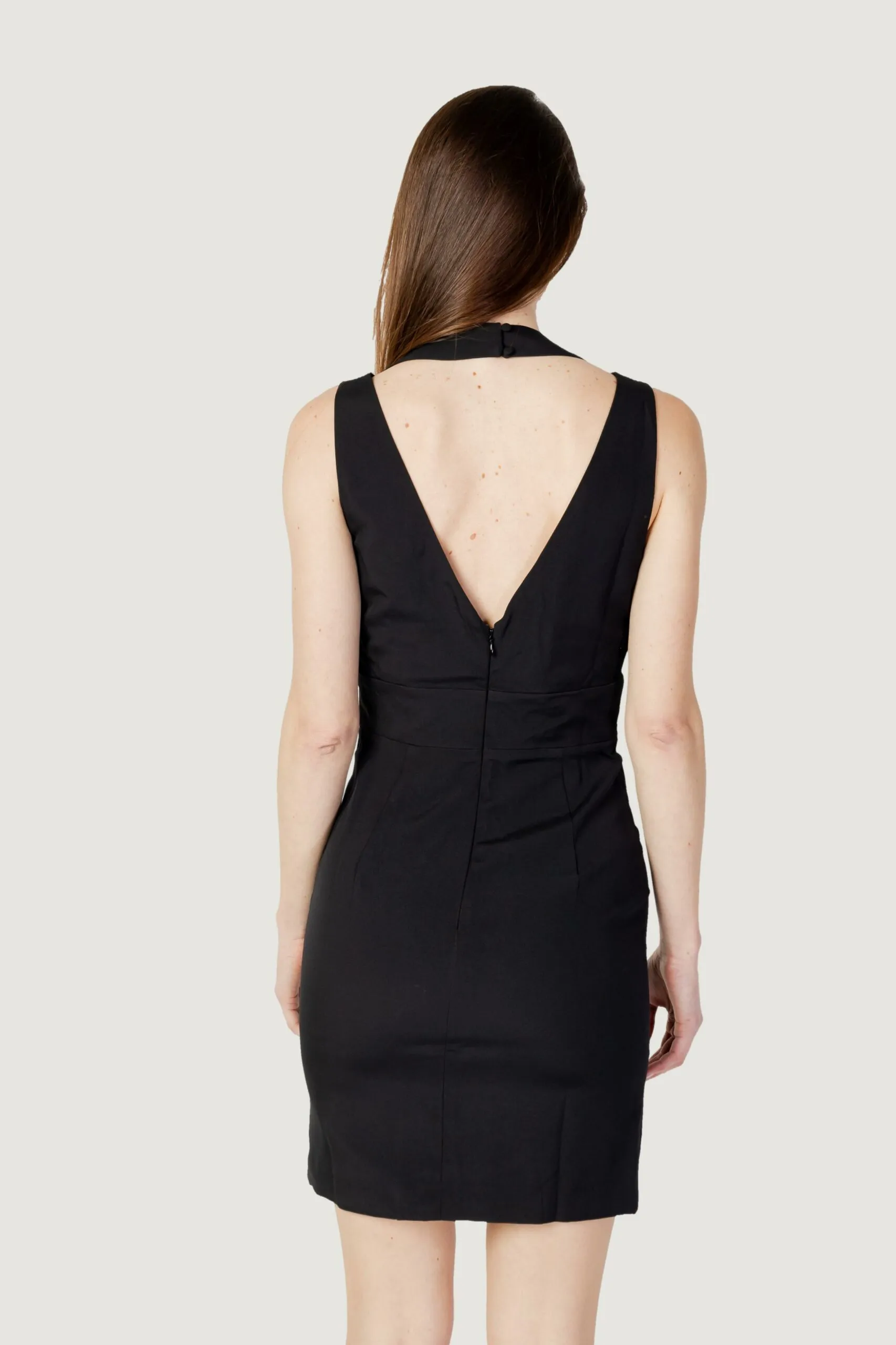 Vestito corto Guess sl amanda body icon dress Nero