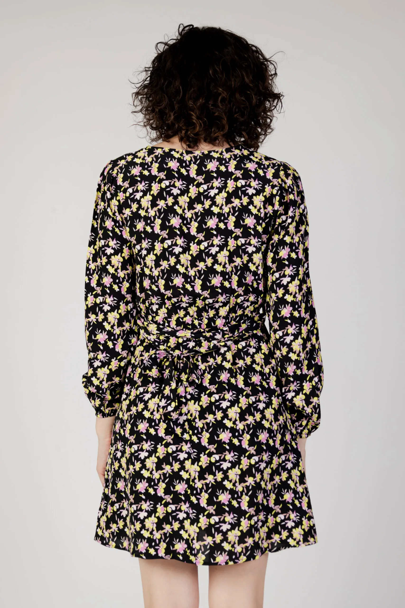 Vestito corto Jacqueline de Yong jdyevie l/s wvn Nero