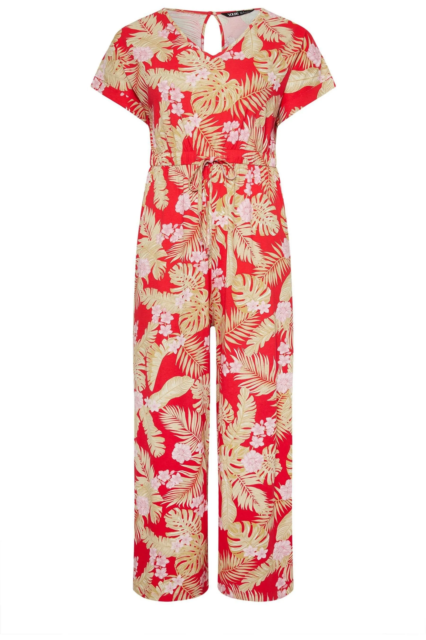 Yours Curve salopette lunga con coulisse